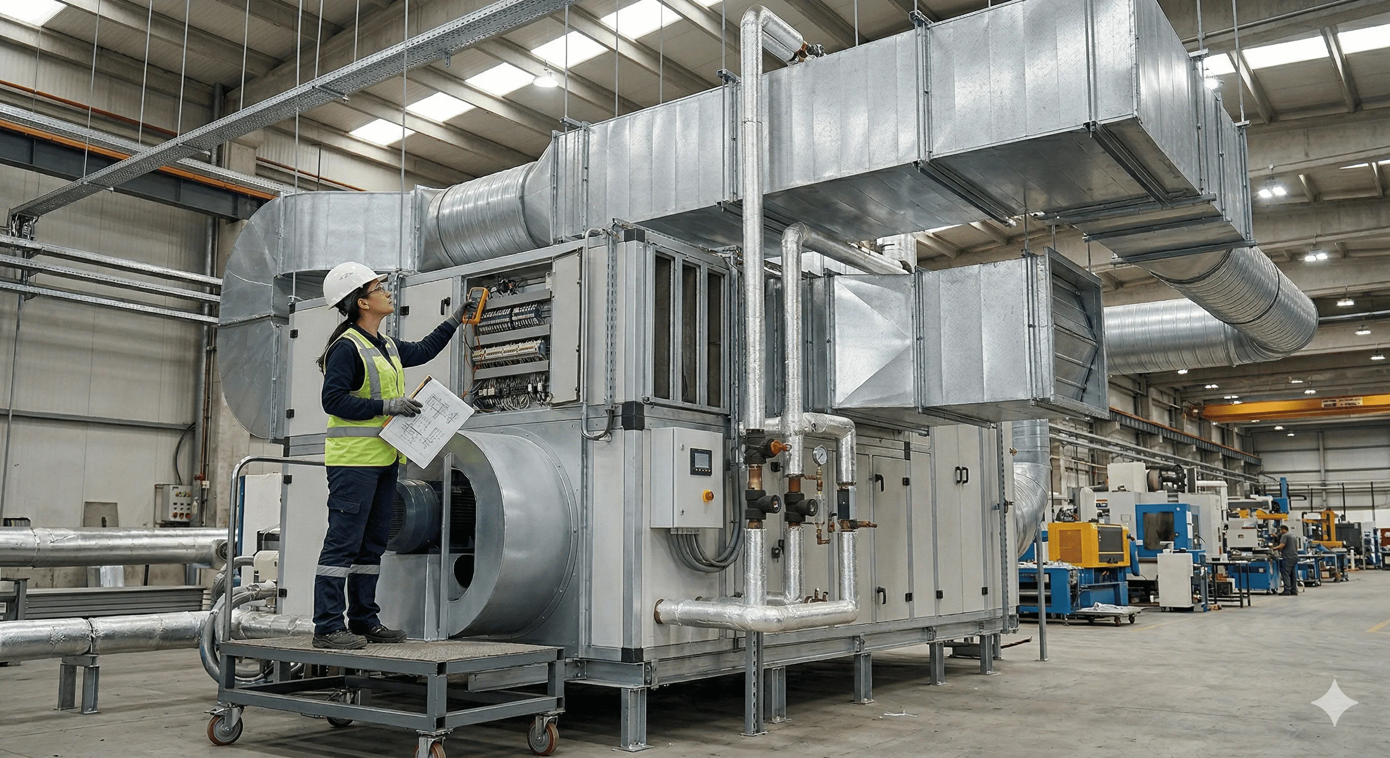 Industrial Air Conditioning System Project